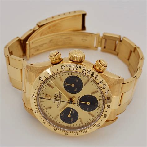 rolex daytona 6265 gold price|rolex 6265 for sale.